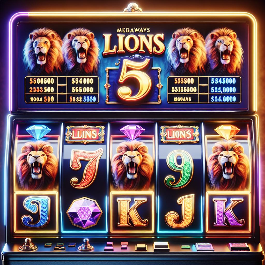 Jugar gratis en el slot 5 Lions Megaways (Pragmatic Play)