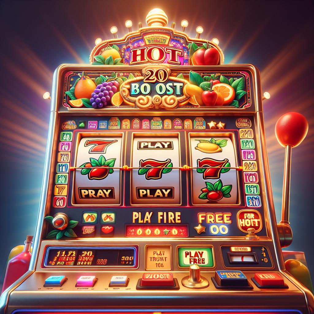 Jugar gratis en el slot 20 Boost Hot (Felix Gaming)
